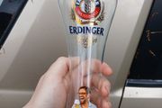 Jurgen Klopp Erdinger beer glass
