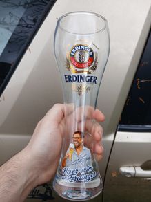 Jurgen Klopp Erdinger beer glass