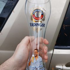 Jurgen Klopp Erdinger beer glass