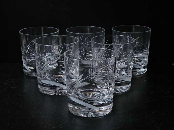 Set of 6 Luxurious Whiskey Tumblers
