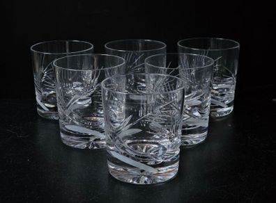 Set of 6 Luxurious Whiskey Tumblers