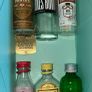 Powers Jameson jack Daniels Whiskey gin belveder vodka empty mini bottles Image 2