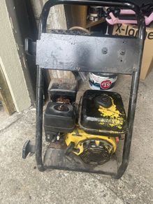 petrol power washer