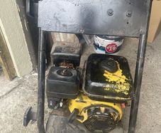 petrol power washer