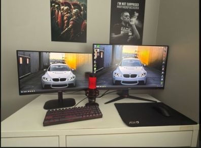 GAMING PC AND SET UP-Rtx 3070/Ryzen5 5600G/ 32gb ram/512gb ssd/2tb hdd