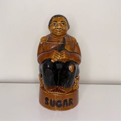PRICE & KENSINGTON "Man with Machete" Sugar Jar - Made in Englan