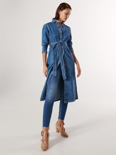 Denim Dress Size Uk 12