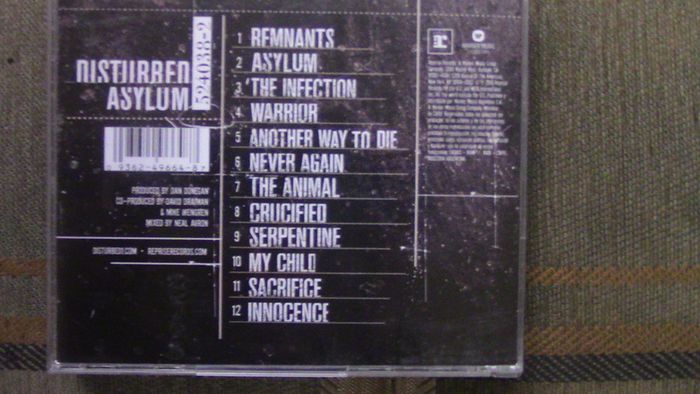 Disturbed - Asylum CD