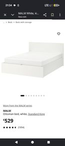 Ikea bed malm