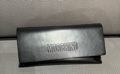moschino sunglasses leather case