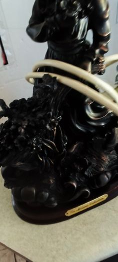 Bronze-toned Table Lamp  in good working order produced by The Milano Collection