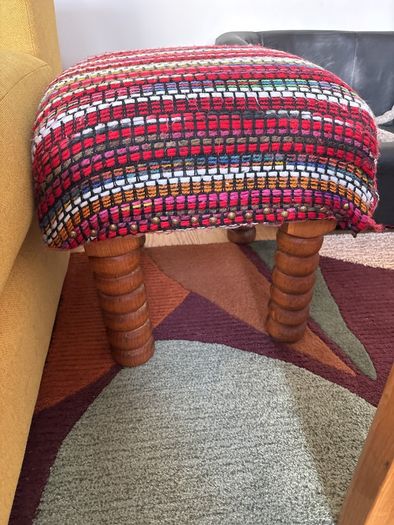 Footstool multicoloured