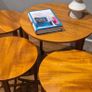 Danish Teak Nest of Tables by Poul Hundevad Image 4