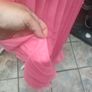 Vintage 70s Mags Fortail Paris Coral Pink maxi Dress Image 8