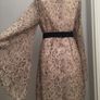 Oasis snake skin print dress with belt Image 3