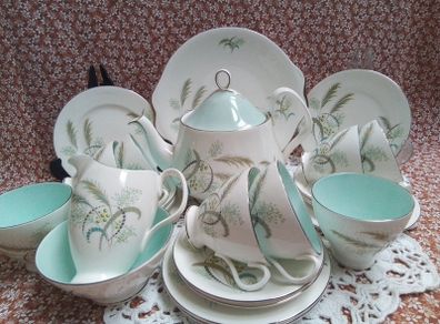 Royal Albert 24 piece China Teaset " Festival"