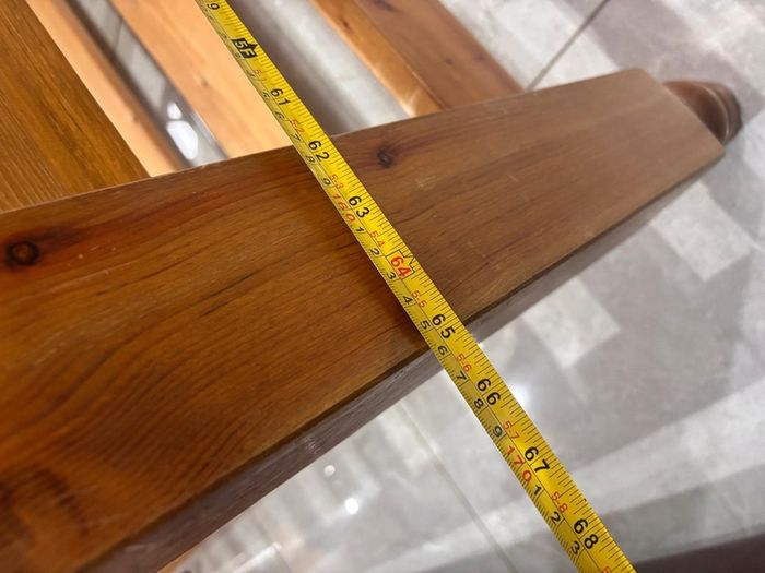 Solid Pine King Size Bed