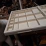 Vintage Wooden Painted Printers Tray Image 4