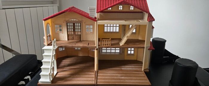 sylvanian family red roof country home gift set
