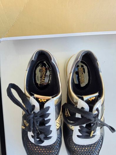 Michael Kors Leather Allie Trainers