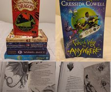 Cressida Cowell, how to train your dragon books