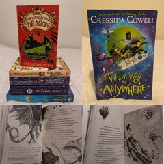 Cressida Cowell, how to train your dragon books