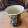 Royal Vienna Autumn leaves Vase Image 3