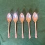 Art Deco Yeoman Plate Dessert Spoons Image 3