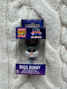 Pocket POP! Keychain Space Jam Bugs Bunny new DAMaged Box Please look at the pictures