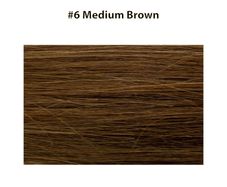 Micro Ring Hair Extensions 20" Double Drawn I Tip Remy Hair 25g - #6 Medium Brown