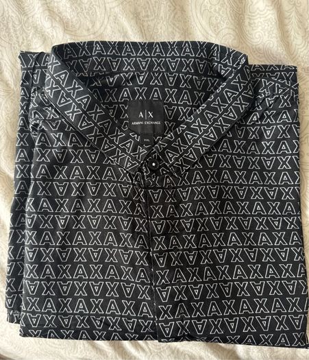 Armani Exchange Logo Print Shirt XL