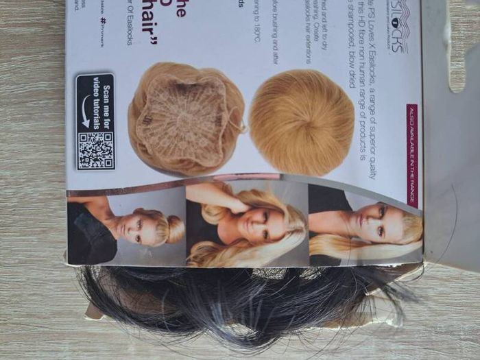 Dark Brown The Bun HD Hair Easilocks  Free post