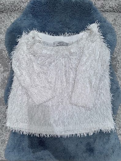 ZARA glittery sweater