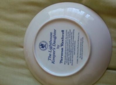 The lighthouse keepers daughter plate .