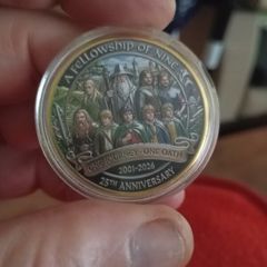 lord of the rings anniversary coin