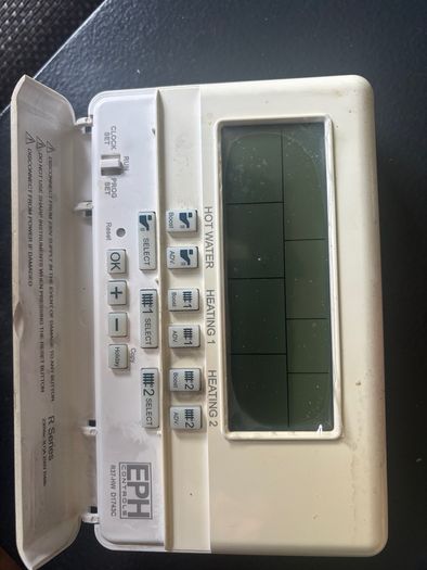 EPH R37-HW3. 3 zone programmer