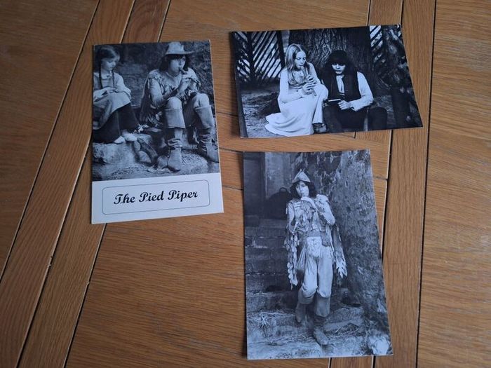 1972 The Pied Piper Press Kit Photos & Pressbook