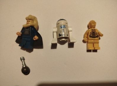 Lego Star Wars 4475 Jabba's Message Minifigures and accessory