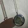 Gemstone jewellery, Floating pendant, Moldavite, Jewellery, Gift Image 8
