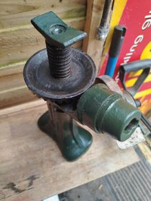 vintage tractor jack