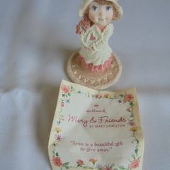 Hallmark "Girl with Valentine" figure for Sale