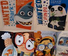 Panda And Shark Children,s Story Books