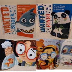Panda And Shark Children,s Story Books