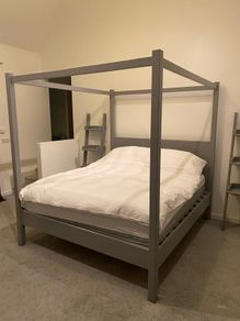 4 poster super king size handmade bed