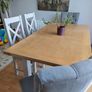 Dining table and six chairs Image 3