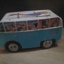 vintage style camper van tin box Image 2