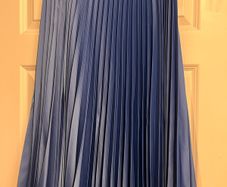 blue pleated size M-L
