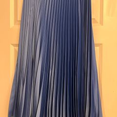 blue pleated size M-L