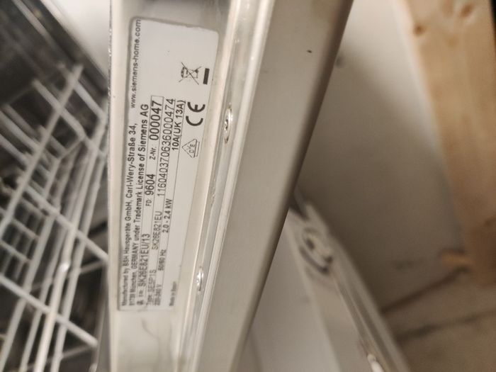 Tabletop Countertop Mini Siemens Dishwasher