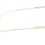 LONGCHAMP Women's LO151S Sunglasses, IVORY, 46513. 100% Original Image 5